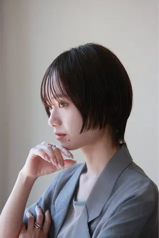 ショート 自由ヶ丘 ボブ/レイヤーのヘアスタイル