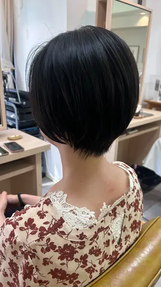 ショート 金山/ショートボブ/ くびれショート/スパのヘアスタイル