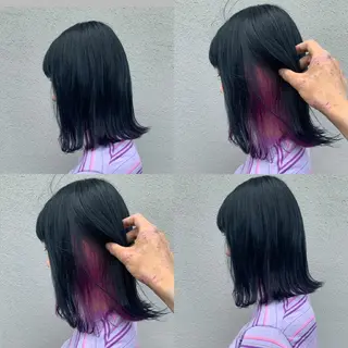 ミディアム カラー nambu-GARDEN所属・上田 昂雅のヘアスタイル