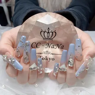 ネイル CCNaNaスカルプ 長さだし専門💎のネイルデザイン