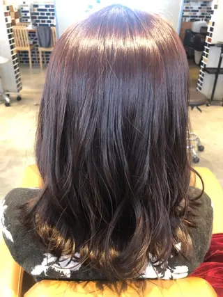 ミディアム カラー hair studio Peace所属・浅野 真惟のマツエク・マツパデザイン