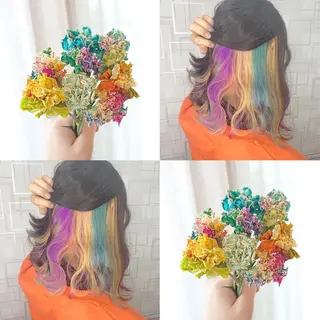 ミディアム カラー メンズ特化🔮 笠原慧のヘアスタイル