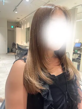 ロング 🫧美髪縮毛矯正🫧 横山 遥のヘアスタイル