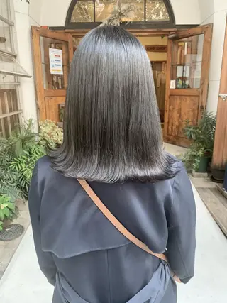 ミディアム カラー LEB所属・下河 宗太のヘアスタイル