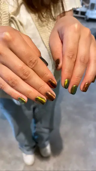 ネイル 🦋女子ウケメンズ パーマYUI🦋のヘアスタイル