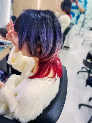 ミディアム カラー 中西 将🌈"たすく"のヘアスタイル