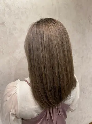 ロング カラー Hair relaxation drop大森所属・佐藤槙哉 サトウシンヤのヘアスタイル