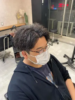 ショート パーマ メンズ 🐉『メンズ美容師』 吉田龍星🐉のヘアスタイル