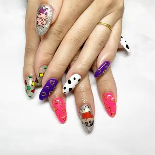 ネイル nail atelier new moon所属・森 貴子のネイルデザイン