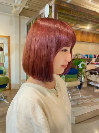 ミディアム faith hair apros.所属・白上 愛佳のヘアスタイル