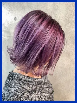 ショート カラー レイヤーカット× 髪質改善たもりのヘアスタイル