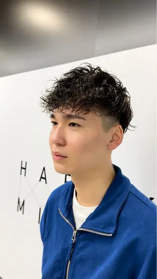 パーマ メンズ HARUKI MINATO japan 仙台店所属・✨【髪質改善/縮毛 矯正】✨ゆうほのヘアスタイル