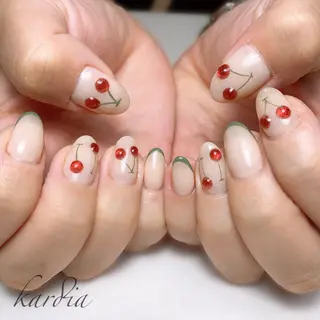 ネイル καρδιά -ｶﾙﾃﾞｨｱ-のネイルデザイン