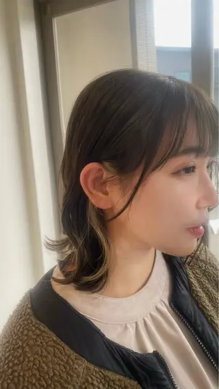 カラー aimee 北垣 愛夏のヘアスタイル
