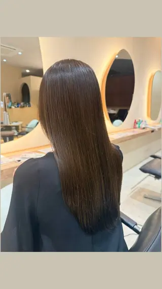 カラー ベージュカラー/さら 🎀のヘアスタイル