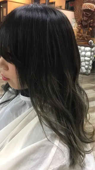 セミロング カラー 4-rest garden （フォーレストガーデン）所属・金井 直樹のヘアスタイル