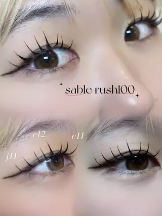 マツエク・マツパ MELL KONATSUのマツエク・マツパデザイン