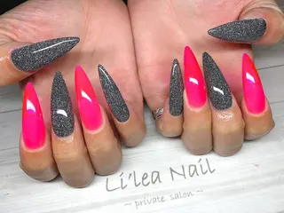 ロング ネイル Li'leaNail AINAのネイルデザイン