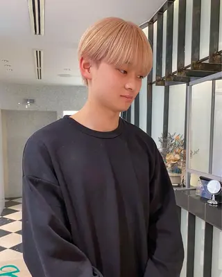 ショート カラー メンズ 栄/矢場町 三井太朗のヘアスタイル