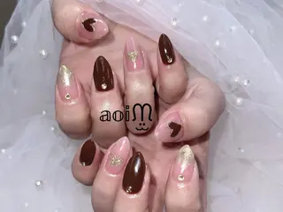 ネイル 葵うさぎ所属・葵うさぎ AIのネイルデザイン