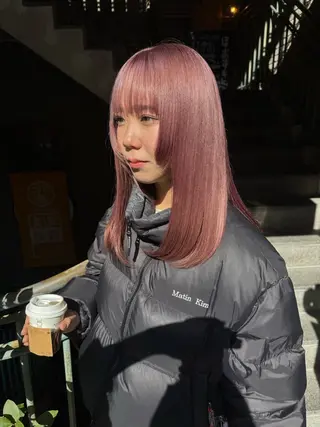 ミディアム カラー 画 kirikaのヘアスタイル