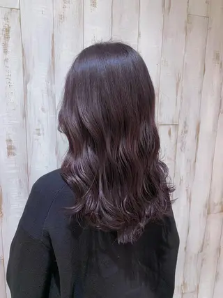 セミロング 森山 佳小里 /暖色カラーのヘアスタイル