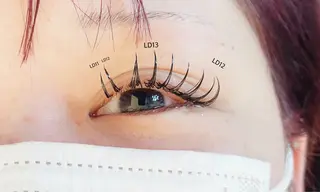 マツエク・マツパ Mresyume MAYUのマツエク・マツパデザイン