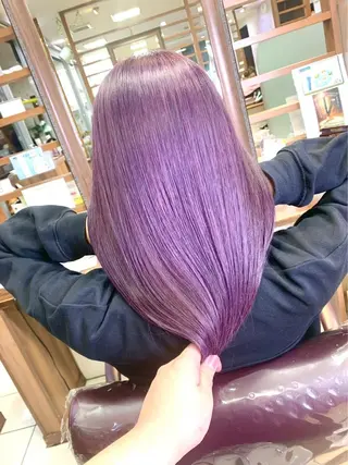 ロング カラー 山口 寛生のヘアスタイル