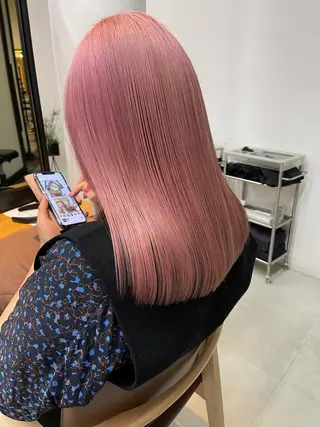 セミロング カラー mee.urawa所属・似合わせショート×透 明感/やじまたかしのヘアスタイル