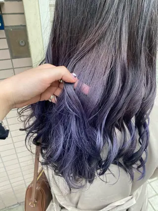 ロング カラー 枚方 tomee 🦋南部 しほ🦋のヘアスタイル