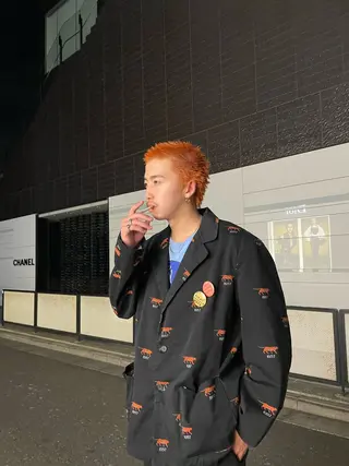 ショート カラー メンズ 渡邉 和喜のヘアスタイル