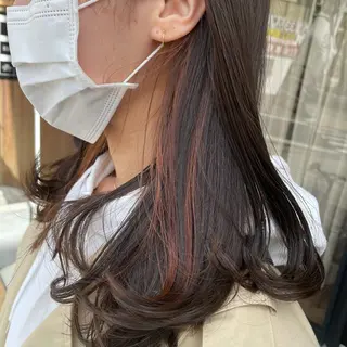 ミディアム カラー 大阪長居🌱野見山 卓也のヘアスタイル