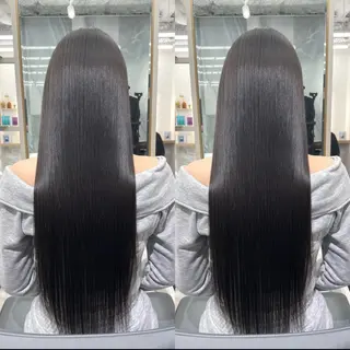 セミロング 半個室サロンyoures hair 髪質改善トリートメント東新宿店所属・榊原竜弥 髪質改善/美髪作りのヘアスタイル