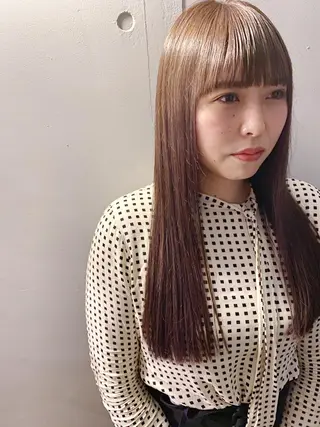 ロング カラー ヘアアレンジ ✨ハイクオリティ✨ 山本香也のヘアスタイル