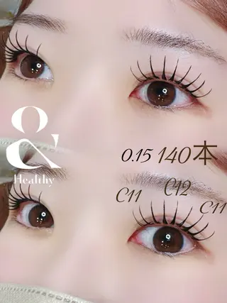 マツエク・マツパ 村上 舞のマツエク・マツパデザイン