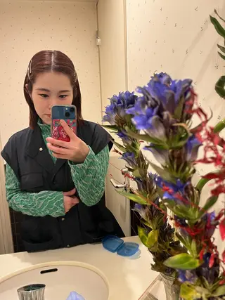 ⭐︎入江夏子🦒⭐︎ カットモデル募集🐬のヘアスタイル