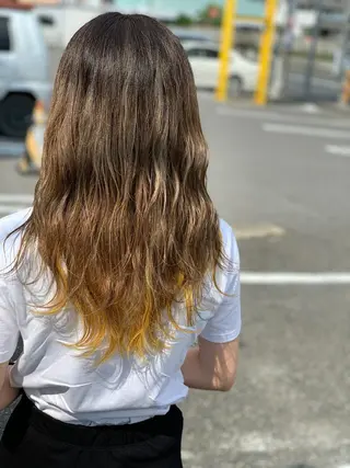 ロング ank classic hair【アンククラシックヘアー】所属・バレ、ハイライト モデル募集　齋藤祐哉のヘアスタイル