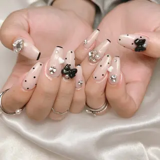 ネイル junna のぞいてねのネイルデザイン