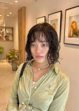 ショート パーマ/名古屋パーマ / コデラ ナナホのヘアスタイル