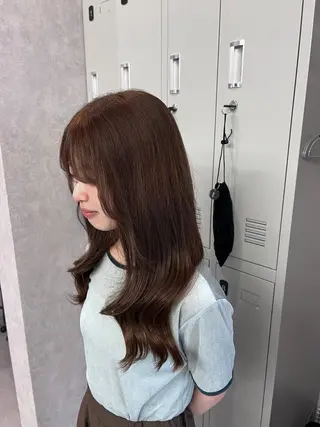 ロング SOL しゅのんのヘアスタイル