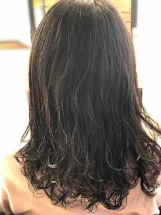 セミロング パーマ ecubo by lico所属・✨菅近 湧太✨のヘアスタイル