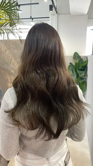 ロング Merlyosaka所属・Merlyosaka 早川未来のヘアスタイル