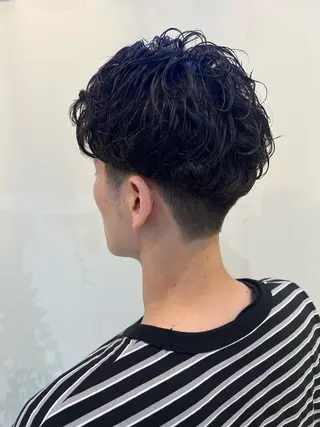 パーマ ブリーチしない暖色 カラー🥀杉 優菜のヘアスタイル