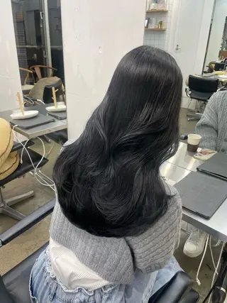 ロング カラー 🪞♡韓国風スタイル MISATO🪞♡のヘアスタイル