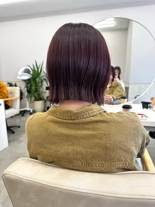 ショート カラー ボブ美容師💛 AYUMIのヘアスタイル