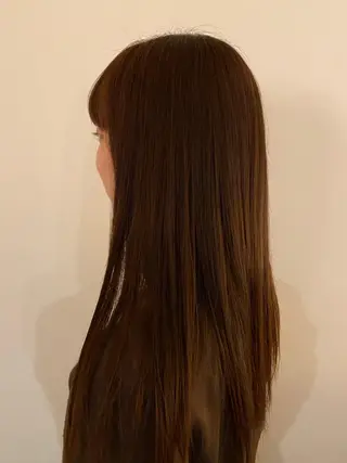 ロング 長谷川 華奈子のヘアスタイル