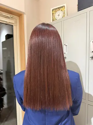 ロング カラー 似合わせカット🫧 🍒艶カラーのヘアスタイル