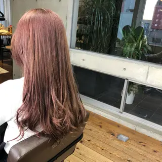 ロング カラー nagisa /縮毛矯正のヘアスタイル