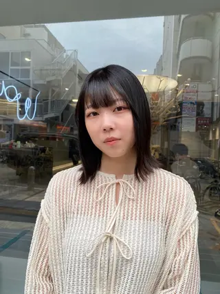 セミロング カラー カンナ【Y2Kネイル /コーンロウ】のネイルデザイン