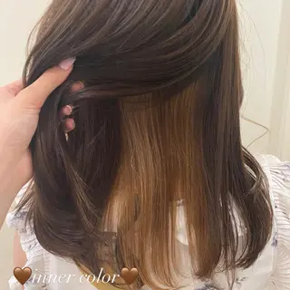 ロング 艶カラー/韓国風ヘア 🩵shioneのヘアスタイル